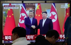 Kim Jong-un aparece na TV ap�s rumores de morte por derrame cerebral