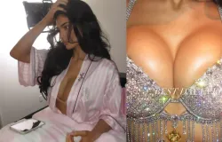 Kylie Jenner desfila com suti� de R$ 270 milh�es na Victoria's Secret
