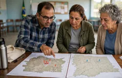 Vota��o define novos mapas: 6 cidades brasileiras mudam seus territ�rios