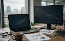 D�lar sobe e chega a R$ 5,39; Bolsa de Valores cai pelo 4� dia seguido
