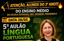 5� Aul�o da Escola Estadual Dep. Emanuel Pinheiro destaca apoio aos estudantes rumo ao ENEM 2026