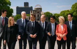 G7 Discute Desafios Globais em Encontro de L�deres em Hiroshima