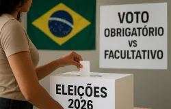 Elei��es 2026: voto obrigat�rio vs facultativo � pr�s e contras