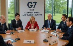 G7 discute mudan�as clim�ticas e a economia global em reuni�o em 2026