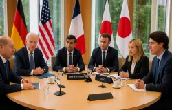 Tens�es no G7: Com�rcio Global em Debate e Conflitos Aumentam