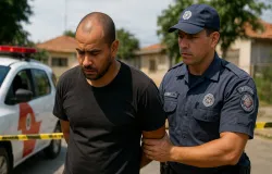 Seguran�a � preso ap�s matar ex-namorada em Campo Limpo
