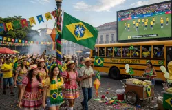 Copa do Mundo e Festas Juninas agitam o Brasil em junho de 2026