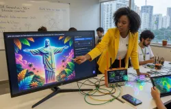 Inova��o tecnol�gica no Brasil: IA generativa e 5G em foco