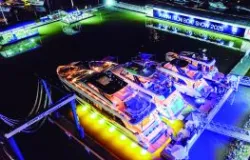 Barco a hidrogenio e telao para assistir a Copa: veja as novidades do evento de barcos em Itajai