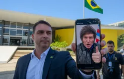 Resumo do Dia: Fl�vio Bolsonaro posta v�deo com Javier Milei e promete lutar contra o terrorismo - 26 de julho de 2026