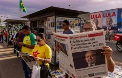 Resumo do Dia: Lula lidera disputa eleitoral com 41% das intencoes de voto Flavio Bolsonaro tem 35% - 31 de julho de 2026