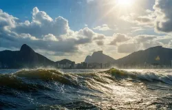 Chuva r�pida e sol com nuvens marcam o s�bado no Rio de Janeiro