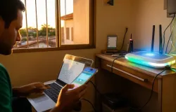Internet alcan�a 95% dos domic�lios no Brasil, maior �ndice da hist�ria