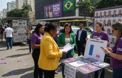 Resumo do Dia: Mulheres ainda s�o minoria nas candidaturas pol�ticas no Brasil - 21 de agosto de 2026