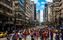 A economia come�ou a perder f�lego e a elei��o vai sentir