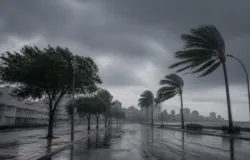Rio em alerta: ventos de at� 90 km/h e risco de vendaval