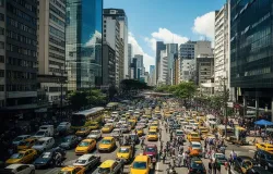A economia come�ou a perder f�lego e a elei��o vai sentir