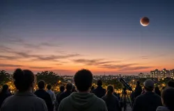 Eclipse lunar ser� atra��o de evento gratuito em Crici�ma