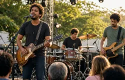 Trio'Bute comanda show de rock na 5� da Boa M�sica em Varginha