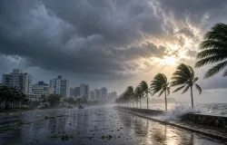 Inmet emite avisos de tempestade para 10 estados; ventos podem chegar a 100 km/h