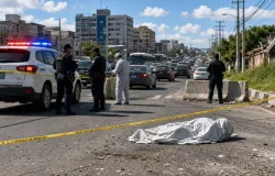 Tiroteio fecha Avenida Brasil e mata policial civil em Guadalupe
