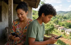 Uso de internet chega a 90,5% dos brasileiros, e diferen�a cai entre �reas urbanas e rurais, diz IBGE