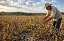 Estiagem deve reduzir em 50% produ��o de soja em Roraima e Aprosoja prev� preju�zo de R$ 500 milh�es