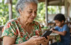 Idosos quase 75% usam internet e acesso de crian�as cai, aponta IBGE