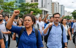 Banc�rios da Caixa e do Banco do Brasil entram em greve em BH e regi�o metropolitana