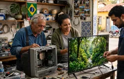 Do penta ao 4K: a revolu��o digital que transformou o Brasil