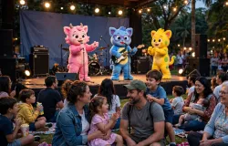 Morma�o encerra com show dos Bolofofos e re�ne fam�lias na �ltima noite
