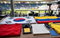 Coreia do Sul x Equador: escala��es e arbitragem