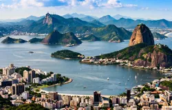 Previs�o do tempo em Rio de Janeiro: principalmente despejado e 26.2�C