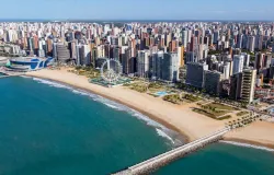 Previs�o do tempo em Fortaleza com chuvisco moderado e m�xima de 29.6�C