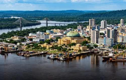 Previs�o do tempo em Manaus: nublado, m�xima de 31.2�C e 81% de chance de chuva
