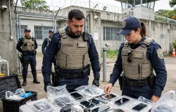 Pol�cia Penal refor�a seguran�a em pres�dio de Viana contra celulares