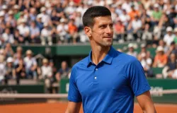 Novak's back in a place he loves