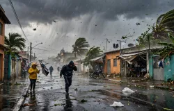 Semana ter� temporais no Brasil com ventos de at� 100 km/h
