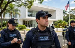 PF deflagra opera��o para apurar plano contra Embaixada dos EUA no Brasil