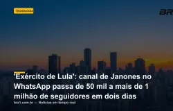 'Ex�rcito de Lula': canal de Janones no WhatsApp passa de 50 mil a mais de 1 milh�o de seguidores em dois dias