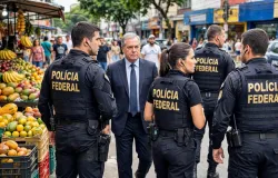 Com campanha nas ruas, PF refor�a seguran�a de presidenci�veis