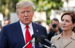 Resumo do Dia: Trump faz piada estranha com esposa do bilion�rio Michael Dell e internautas questionam se ela � real