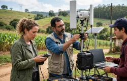 Internet rural no Brasil: universidade revoluciona com tecnologia capaz de atingir 115 Mbps e manter enlaces est�veis po