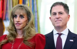 Esposa de bilion�rio vira alvo de ataques ap�s evento na Casa Branca