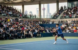 AP publica fotos do Shanghai Masters e mostra for�a do t�nis na China