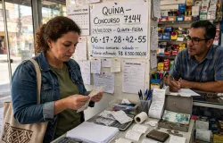 Quina 7144 acumula de R$ 37,1 milh�es para R$ 46,2 milh�es; veja os n�meros sorteados
