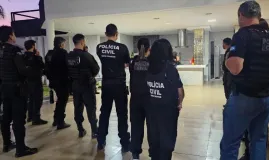 Pol�cia Civil cumpre mandados em Rondon�polis durante opera��o contra estelionato eletr�nico