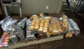 Pol�cia Civil incinera 400 quilos de entorpecentes apreendidos na regi�o de Alto Gar�as