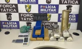 Traficante preso com 11 kg de maconha estava de tornozeleira desligada em Rondon�polis