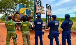 Sema e PM aplicam cerca de R$ 1,5 milh�o em multas durante opera��o contra il�citos ambientais
